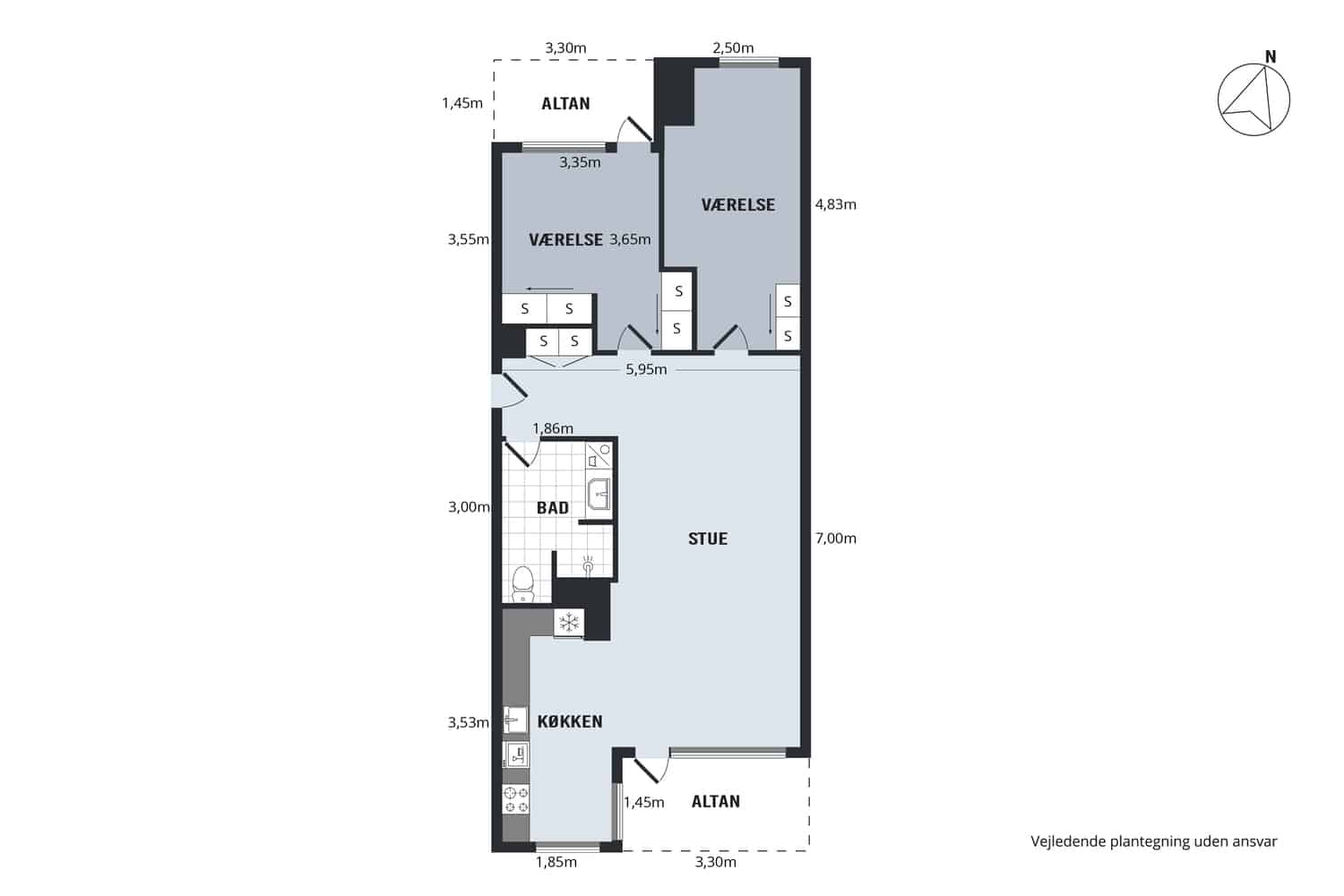 Zigna Visual 2D Floor Plan template designed by Farbod Torabi.